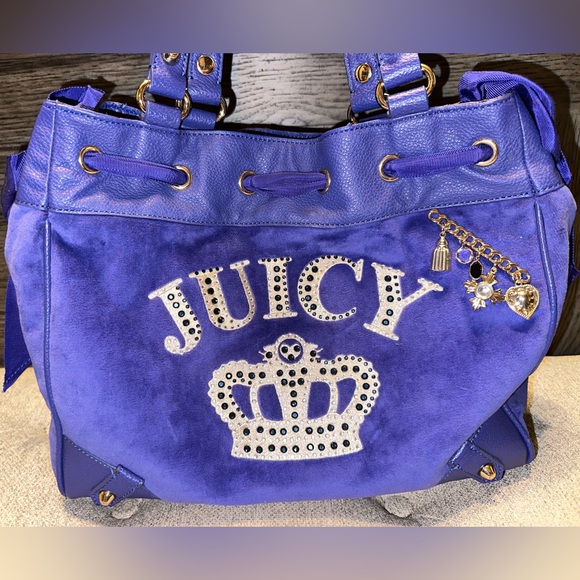 Vintage Juicy Couture Velour Daydreamer Purse! Y2K! - Picture 2 of 15